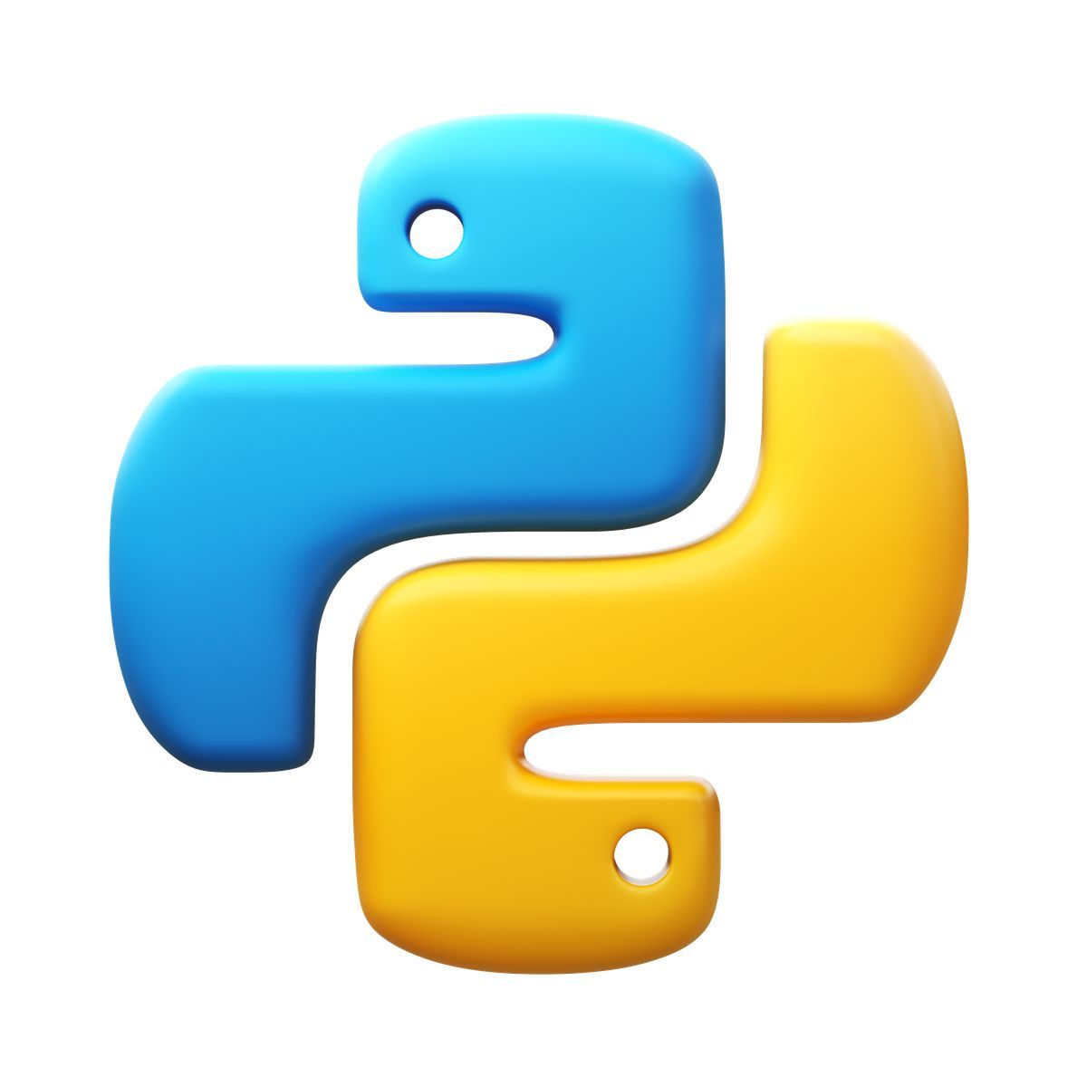 3d fluency style питон icon