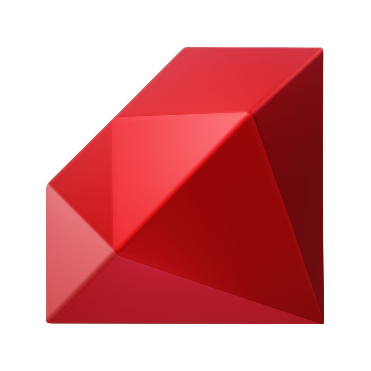 иконка язык программирования руби 3d fluency стиль