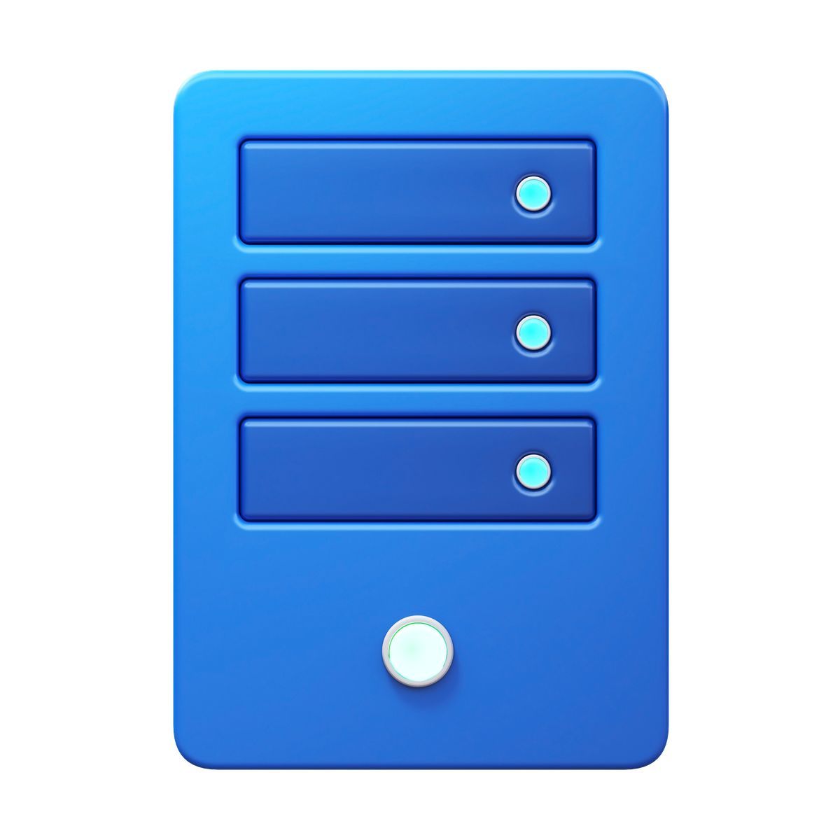 3d fluency style сервер icon