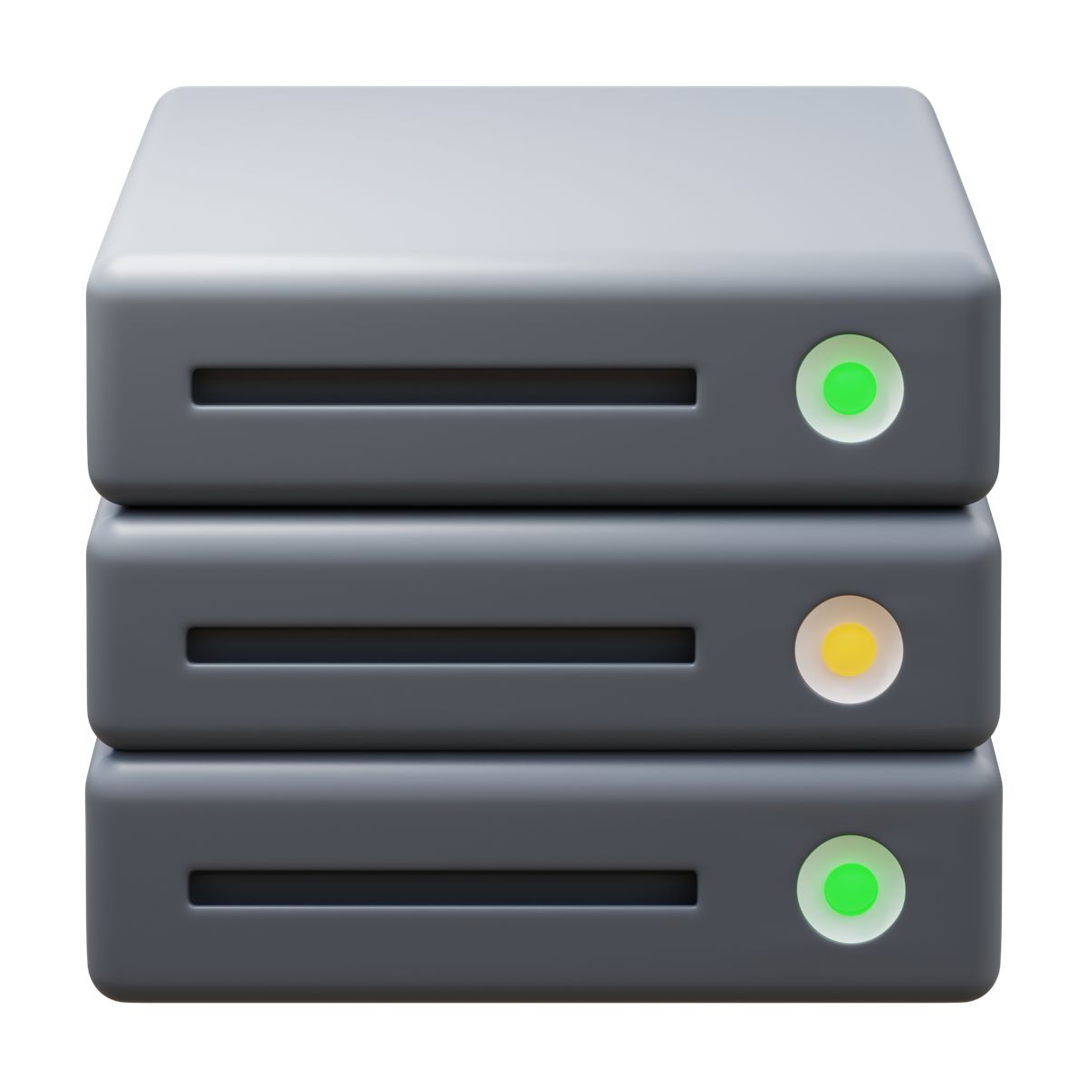 3d fluency style стек icon