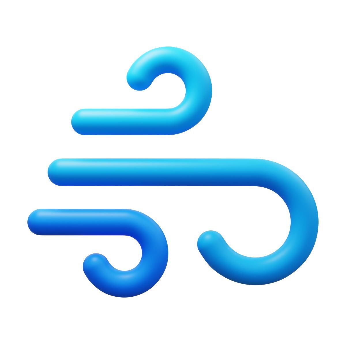 3d fluency style ветер icon