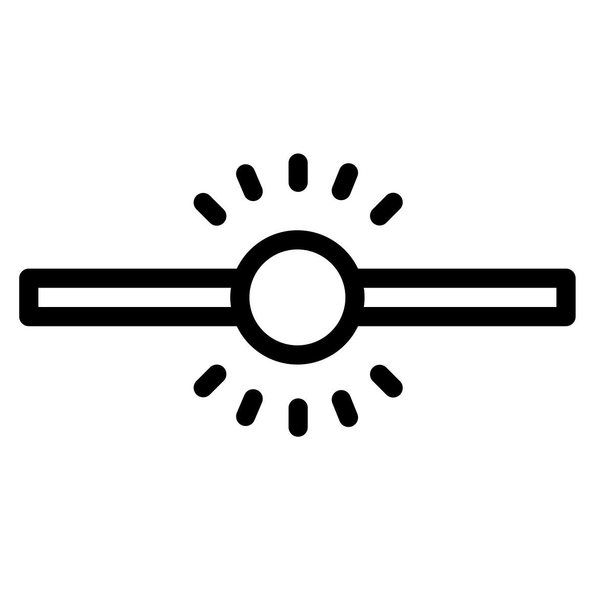 cute outline style гит коммит icon