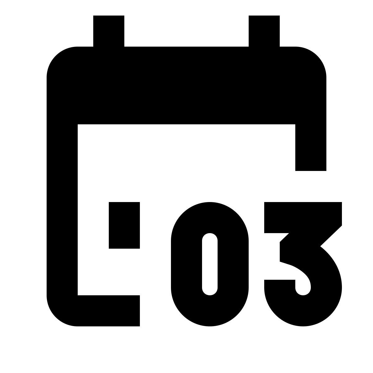 material filled style 2003 icon