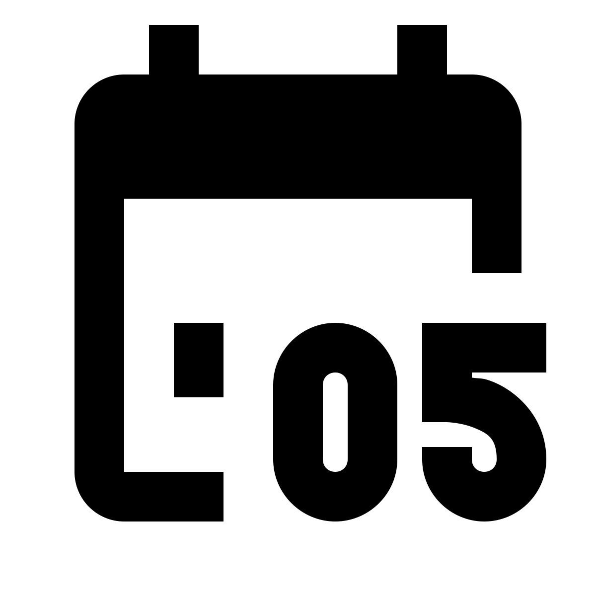 material filled style 2005 icon