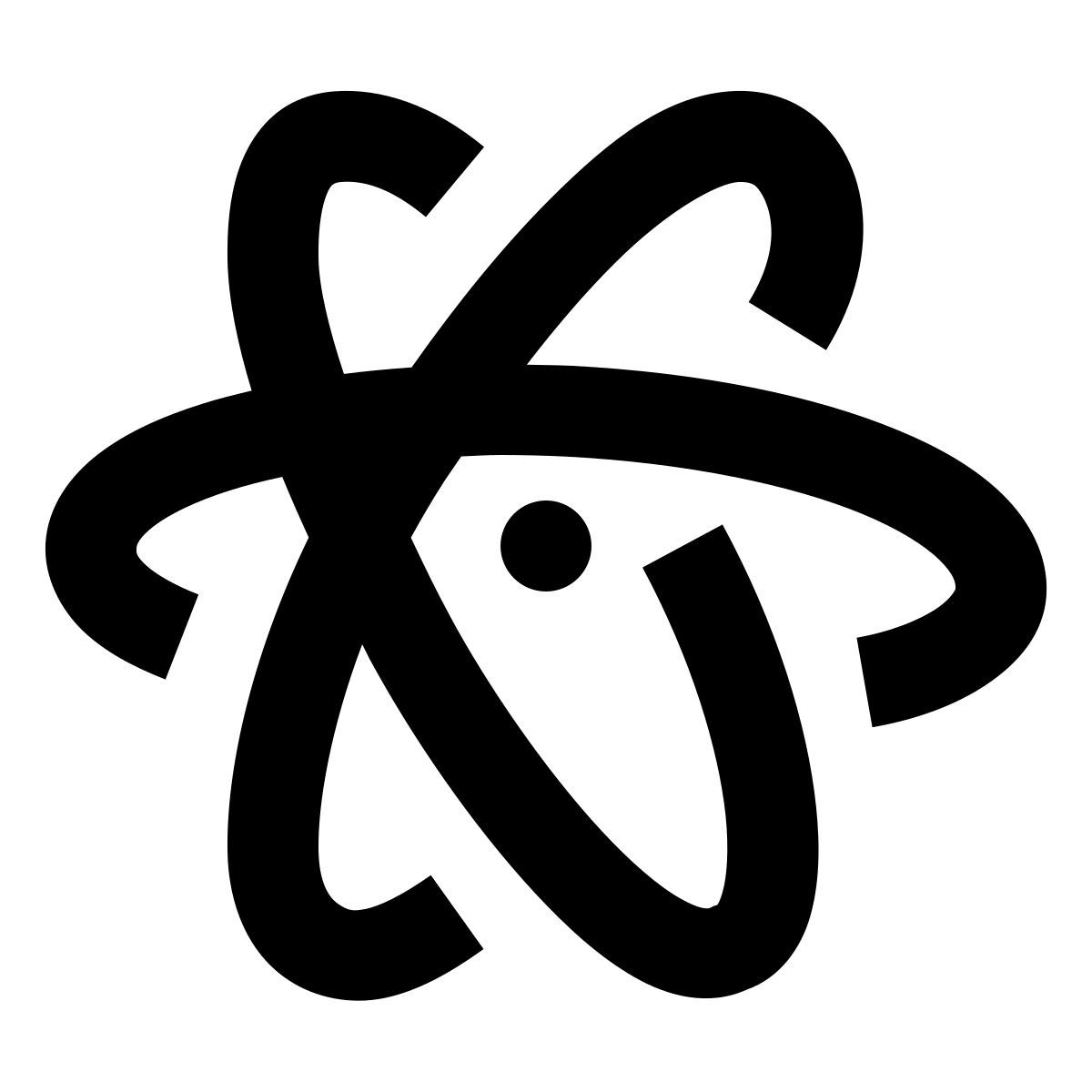material filled style atom editor icon