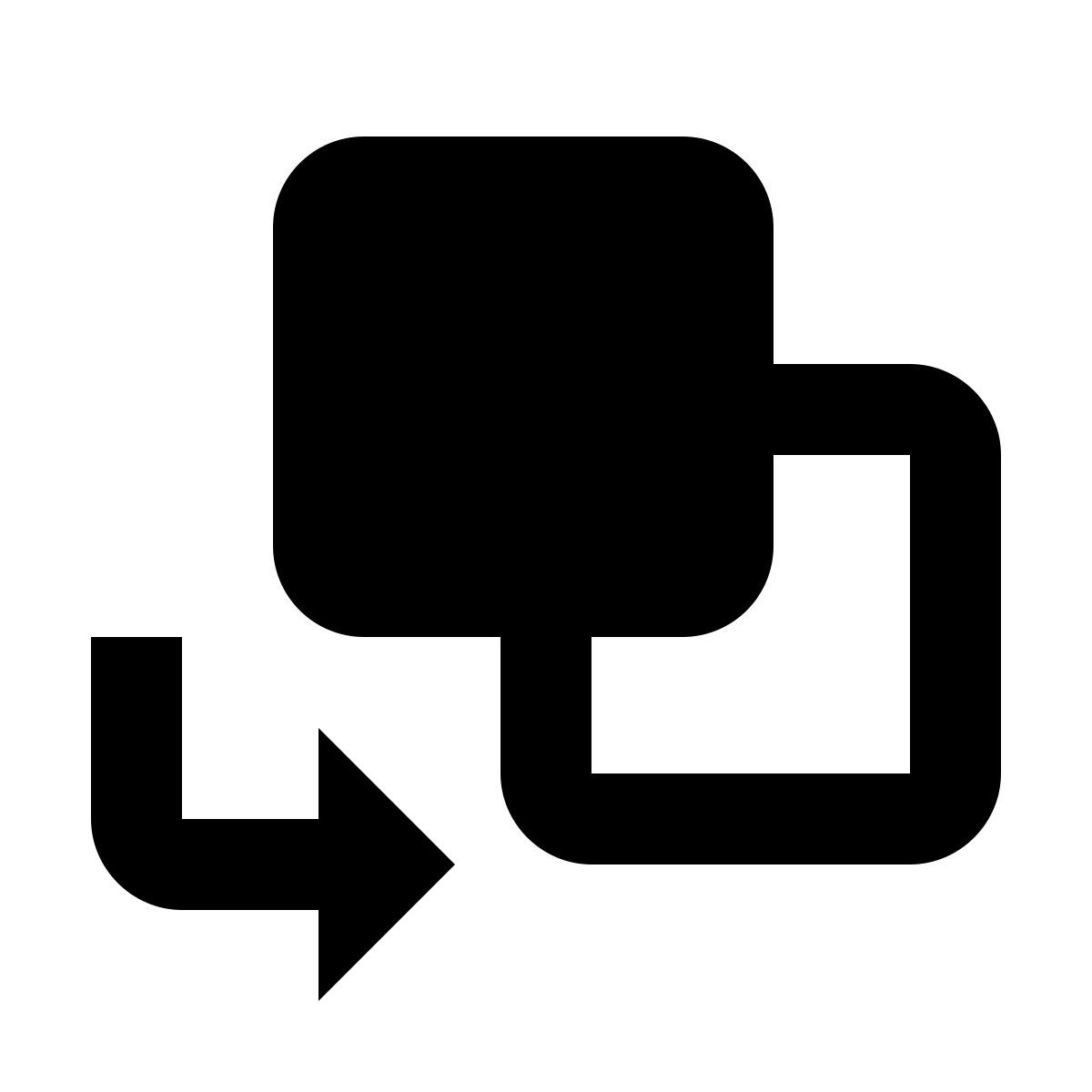 material filled style обратная сортировка icon