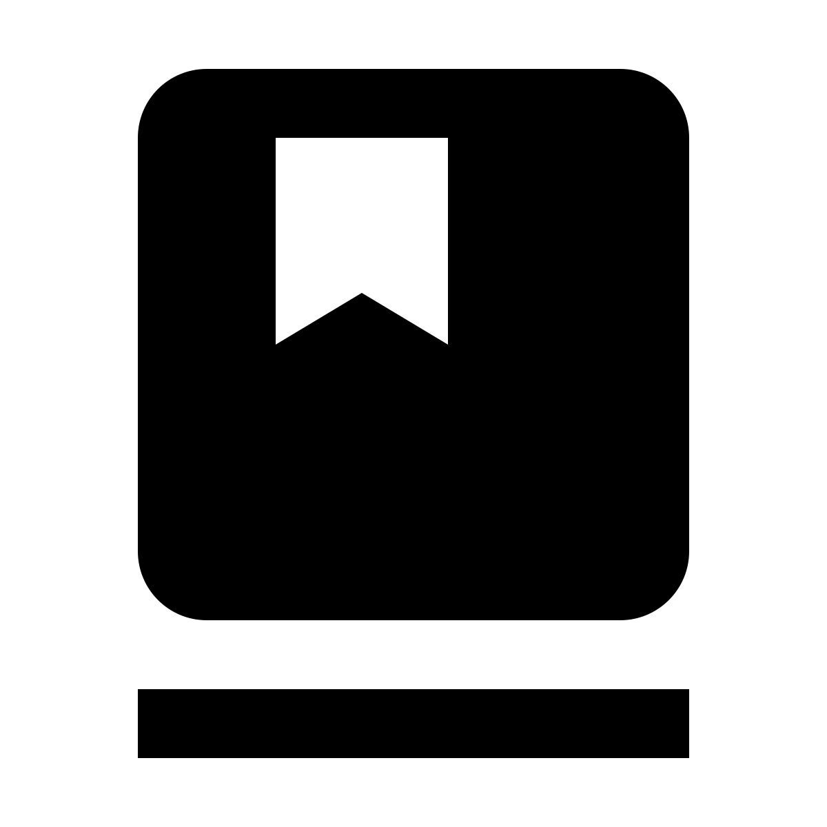 material filled style стопка книг icon