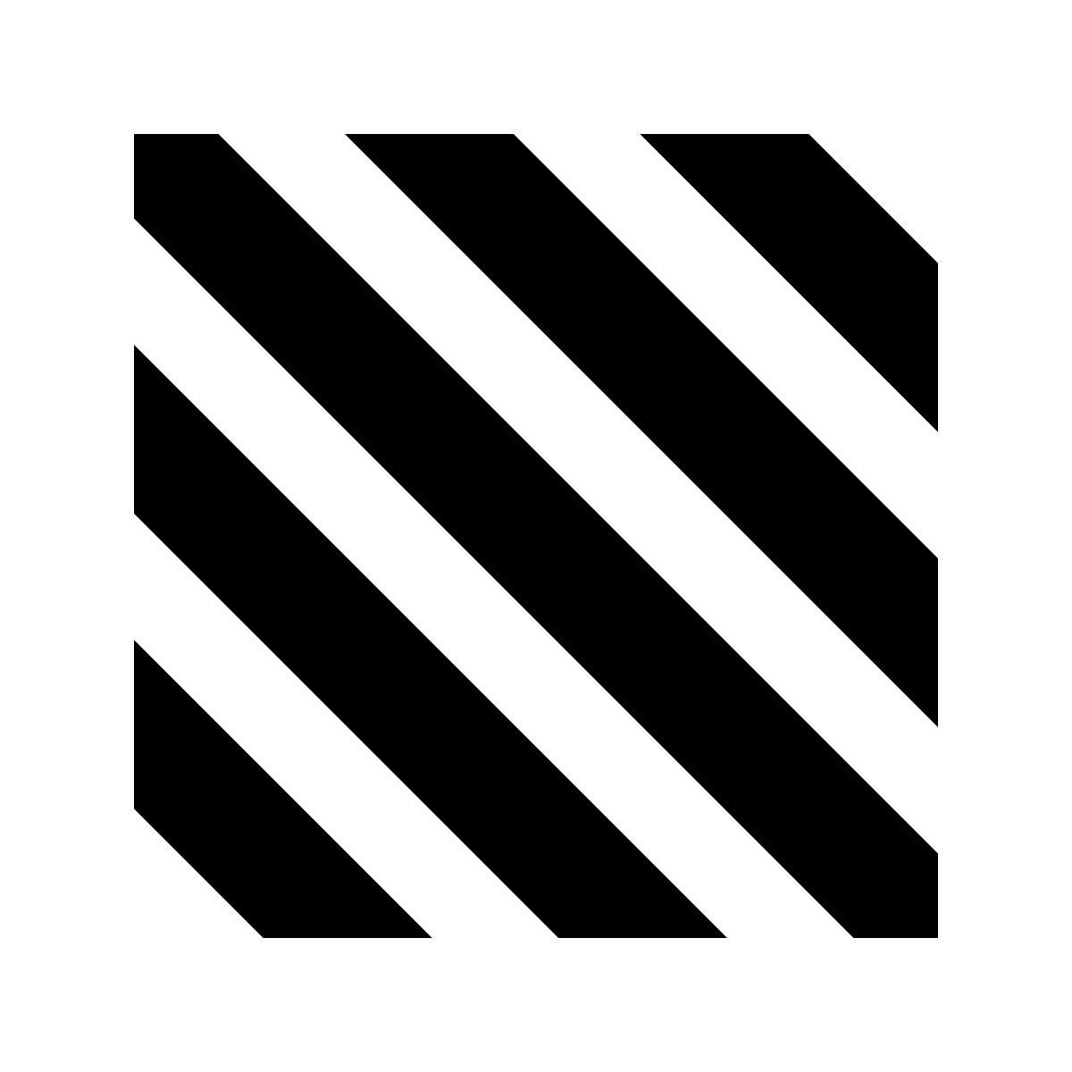 material filled style candy cane pattern icon