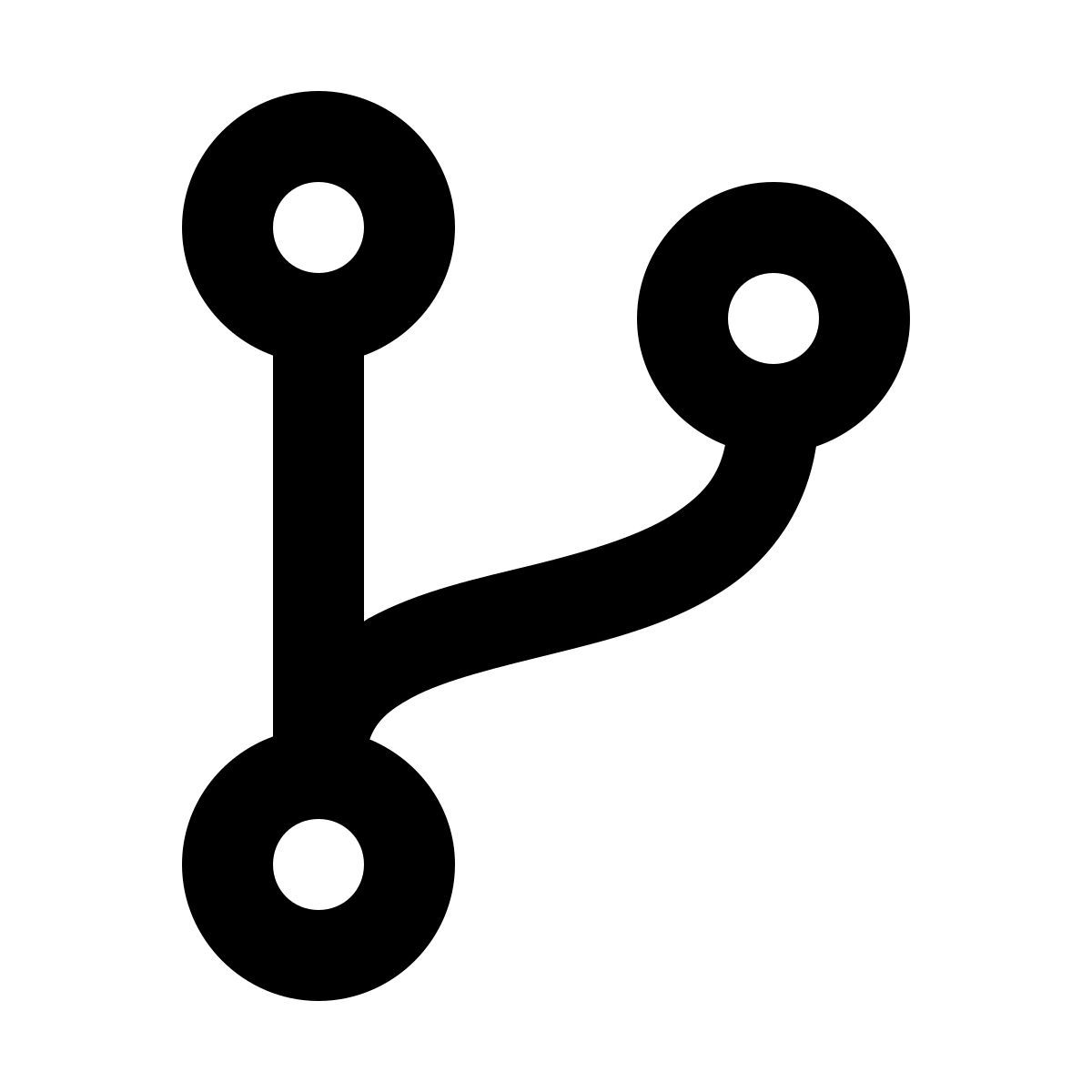 material filled style форк icon
