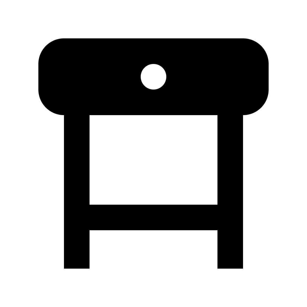material filled style консоль icon