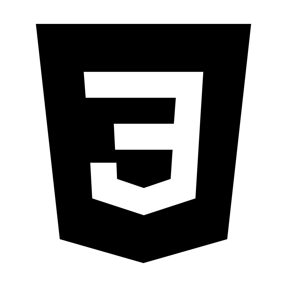 material filled style css icon