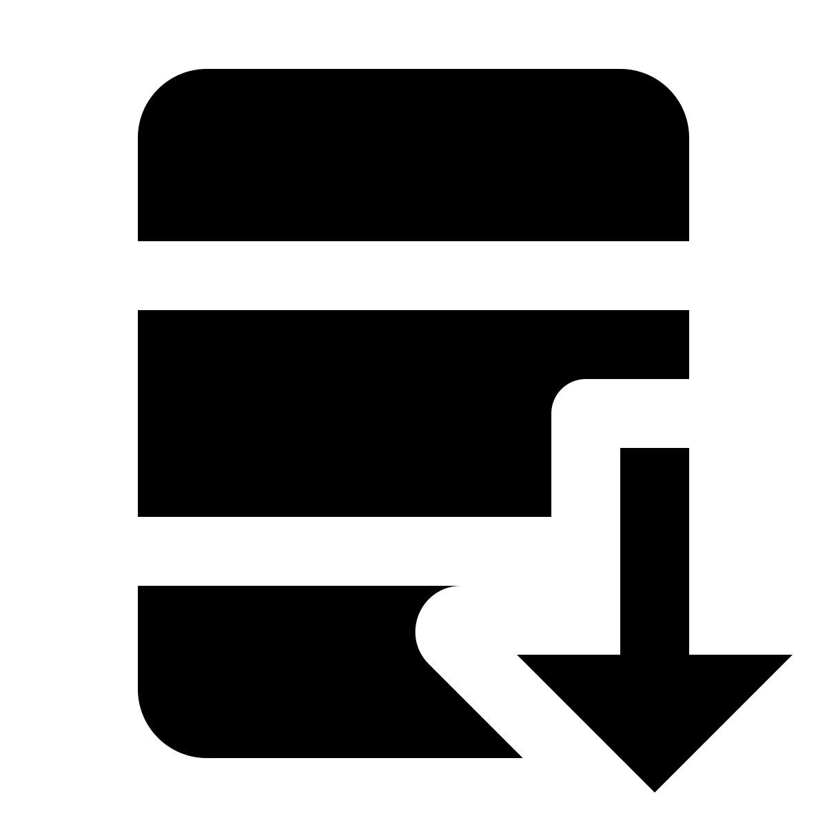 material filled style экспорт базы данных icon