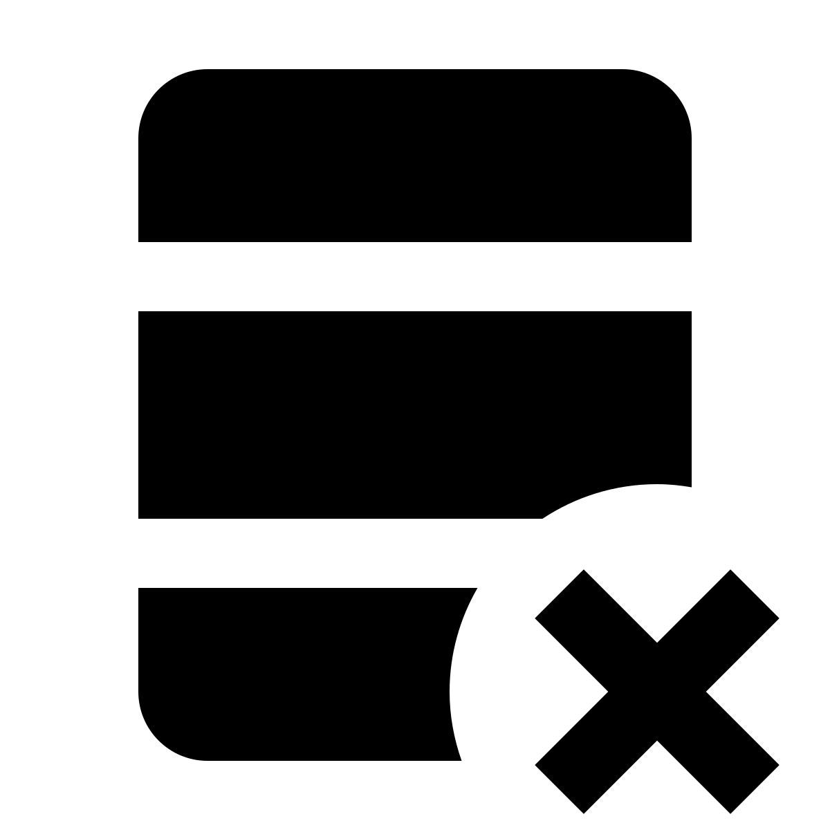 material filled style удалить базу данных icon