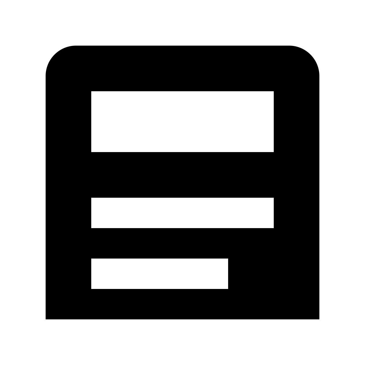 иконка заголовок документа material filled style