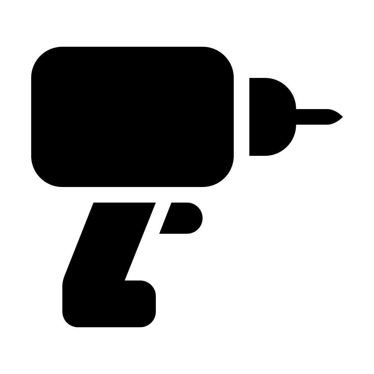 material filled style дрель icon