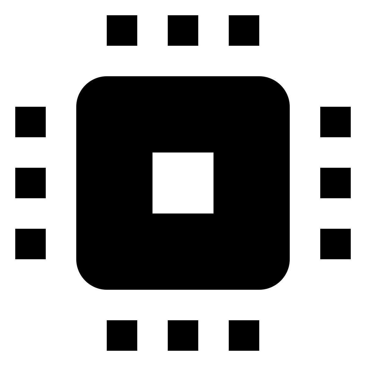 material filled style микрочип icon