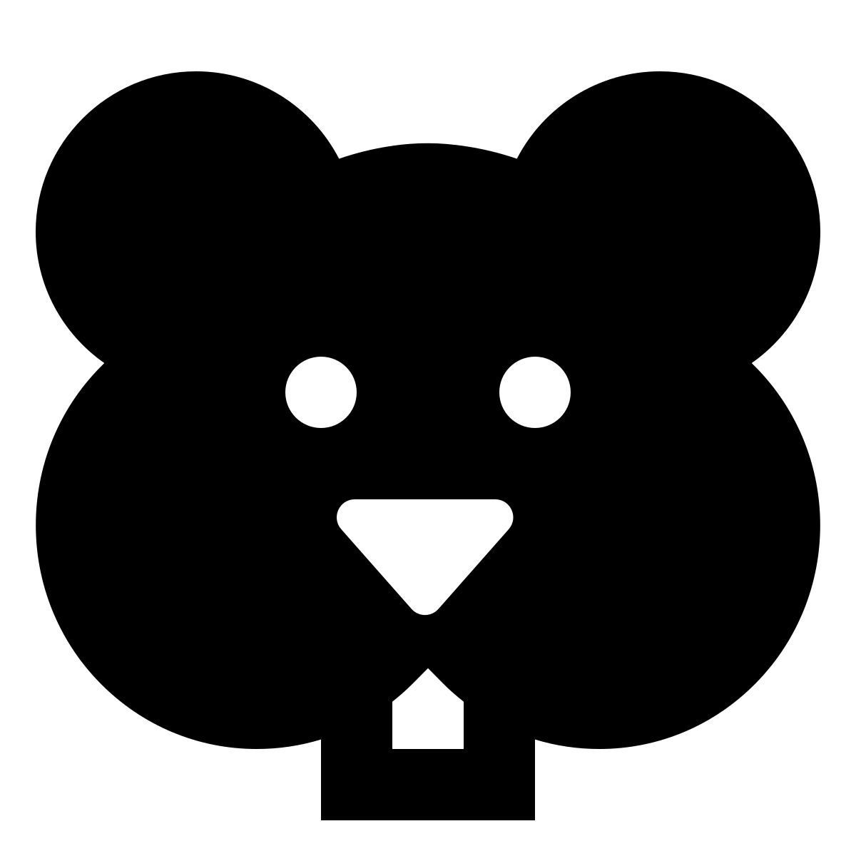 material filled style хомяк icon