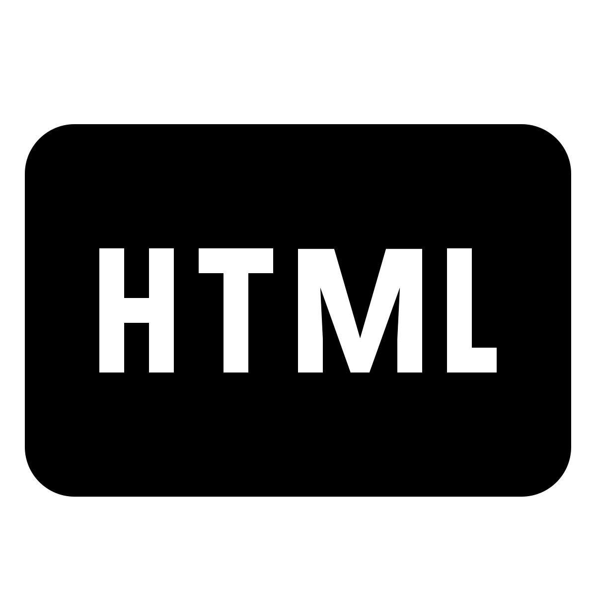 material filled style html icon
