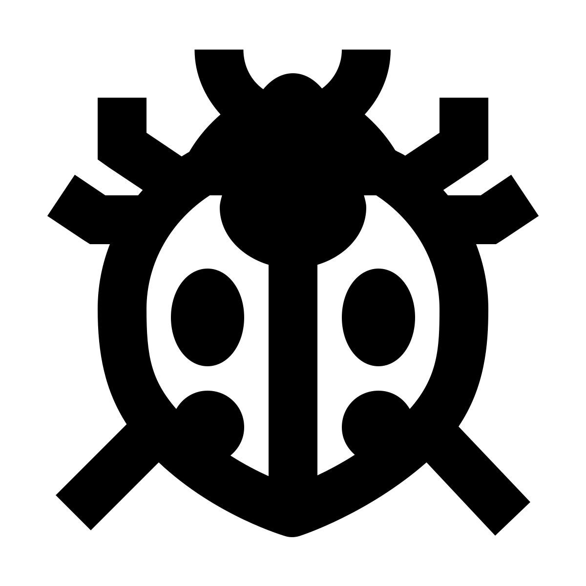 material filled style насекомое icon
