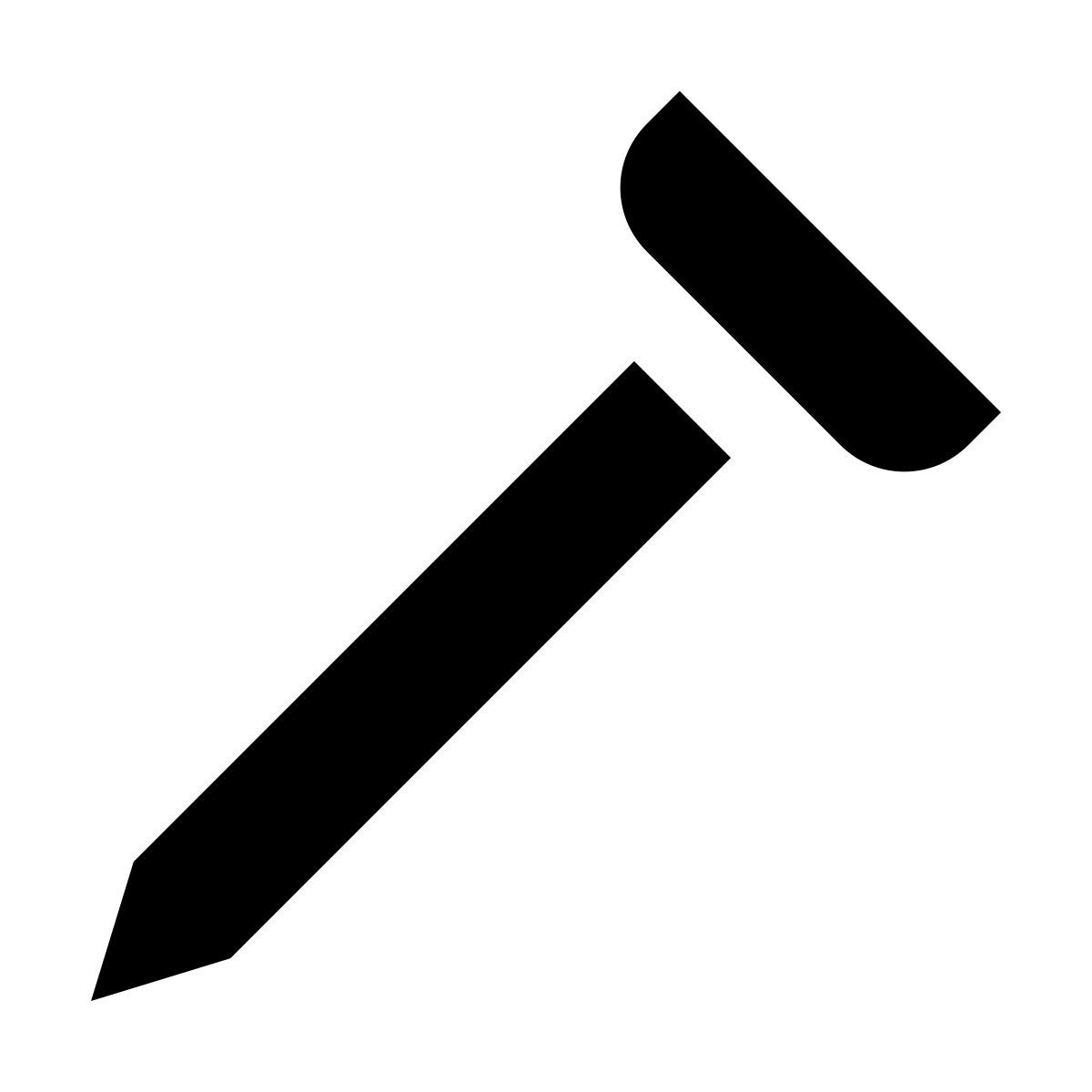 material filled style гвоздь icon