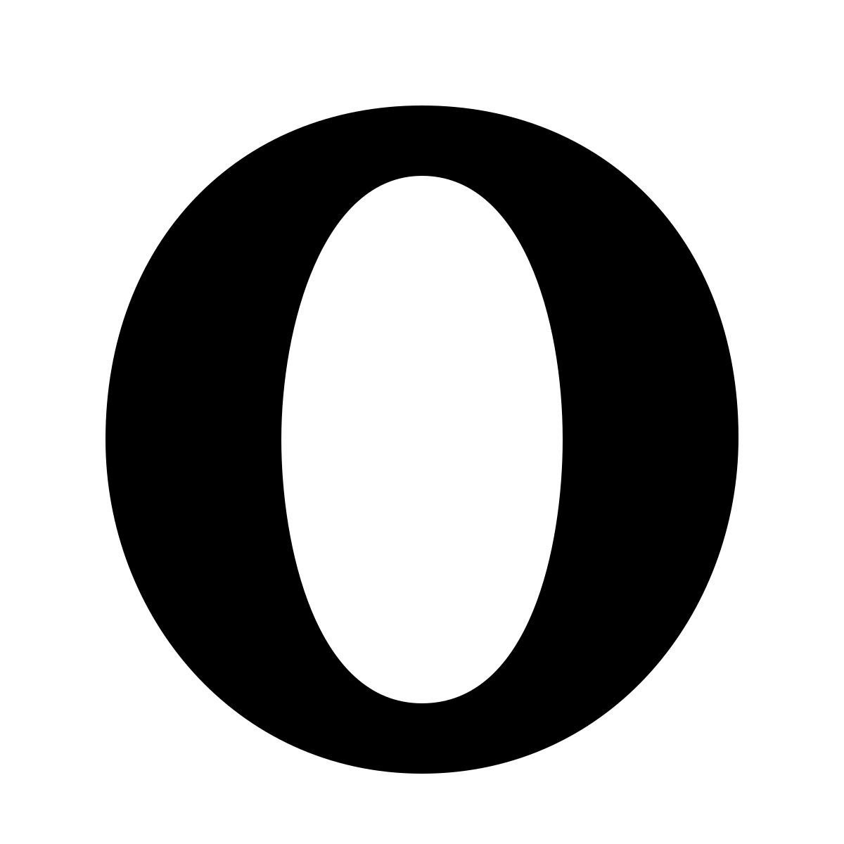 material filled style опера icon