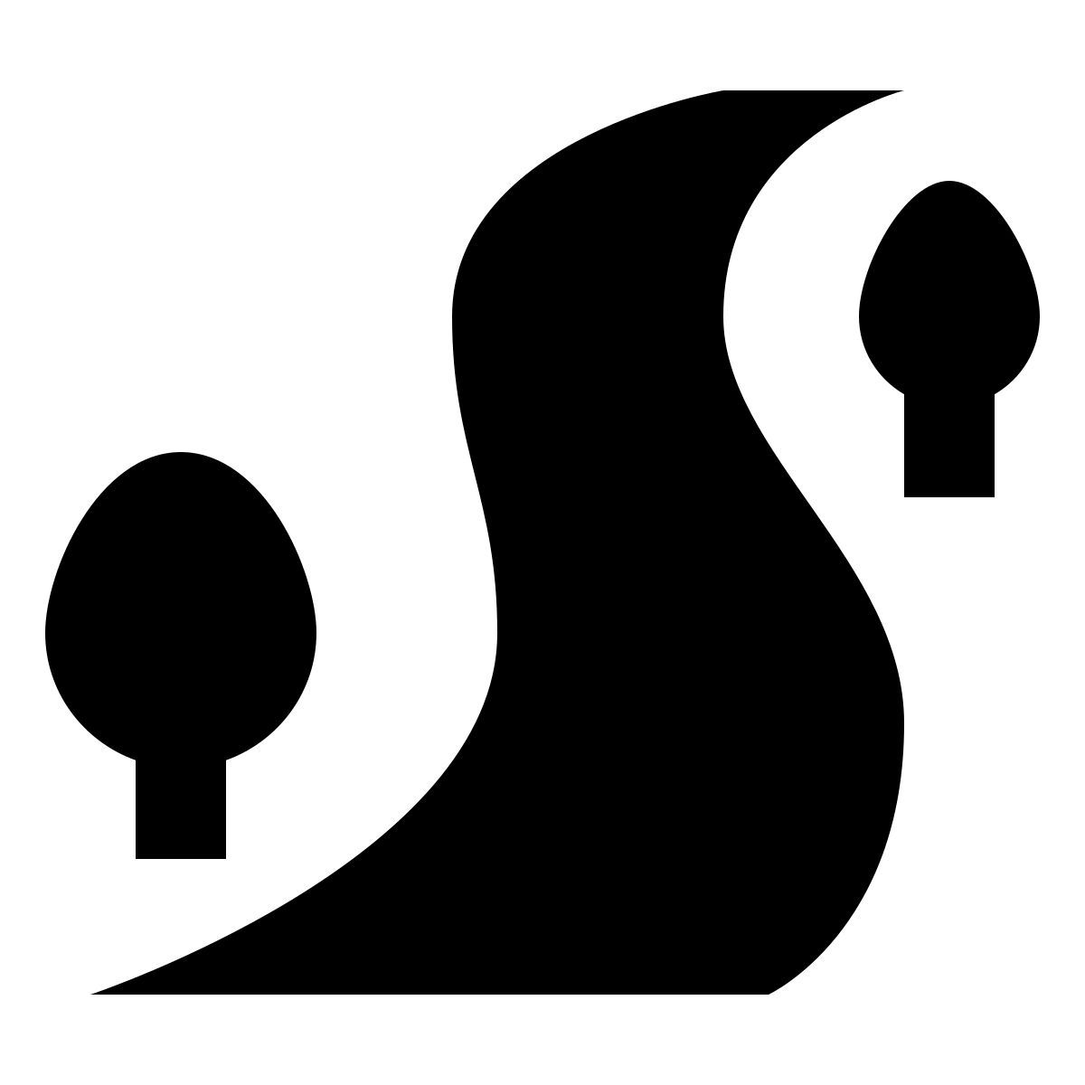 material filled style path icon
