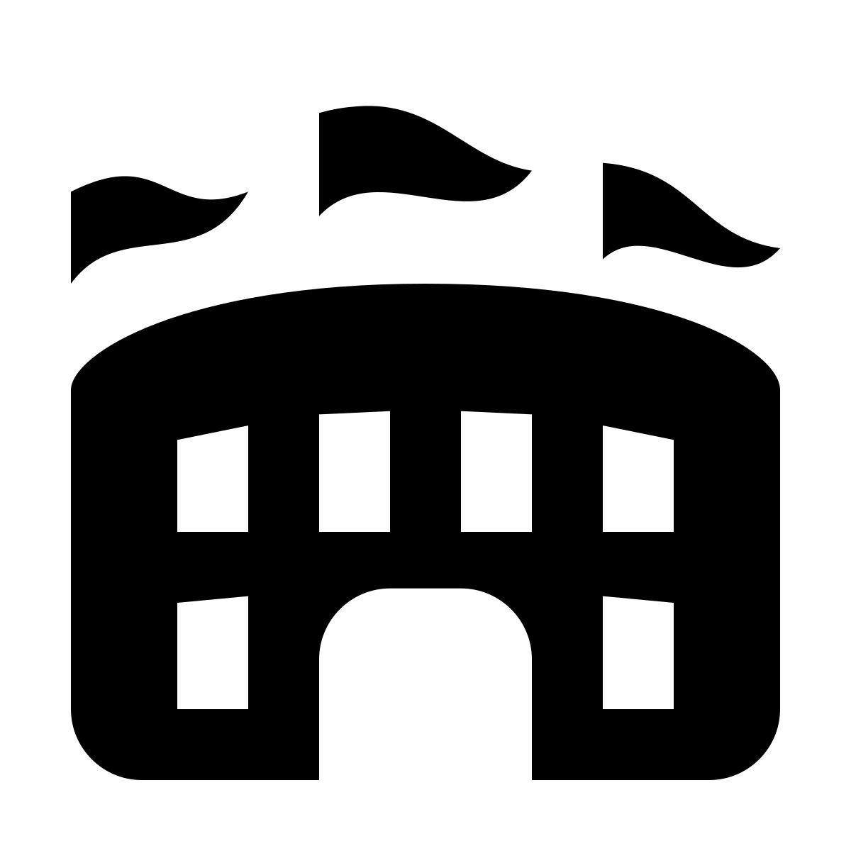 material filled style арена icon