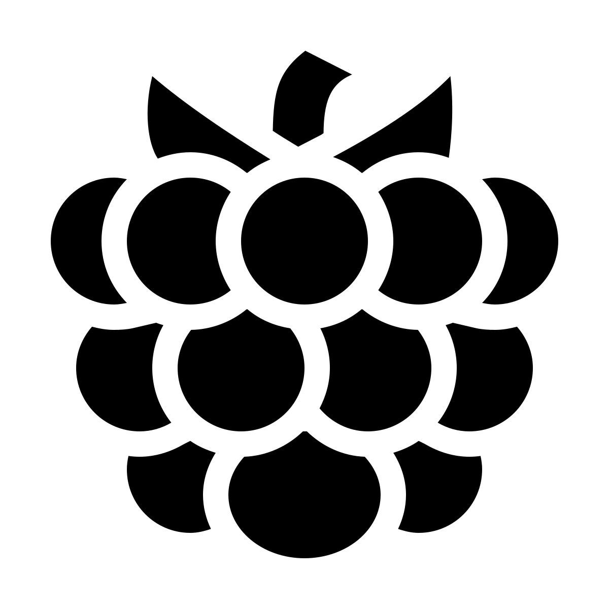 иконка малина material filled стиль