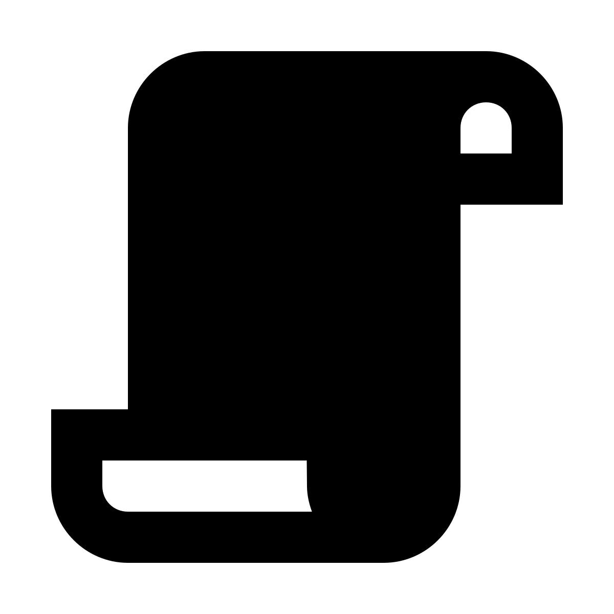 material filled style манускрипт icon