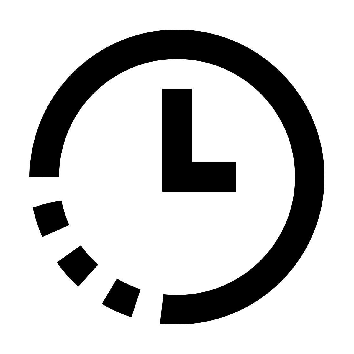 material filled style тайм аут сеанса icon