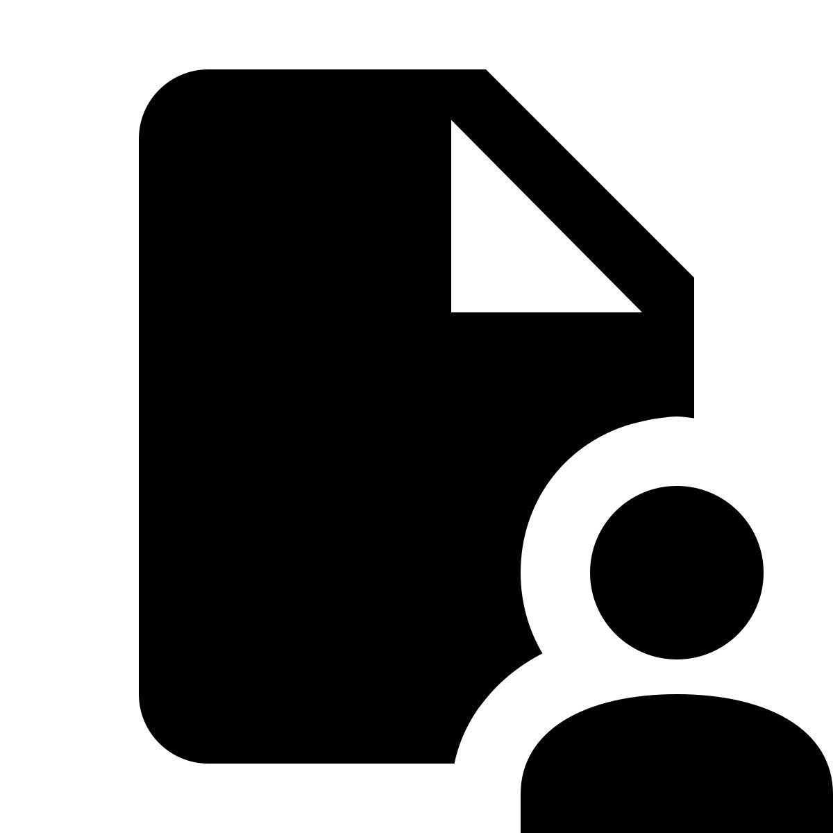 material filled style общий документ icon