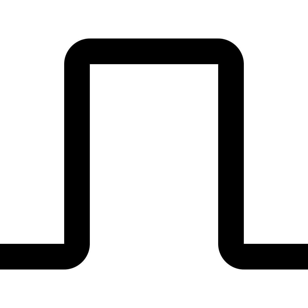 material filled style квадратная волна icon