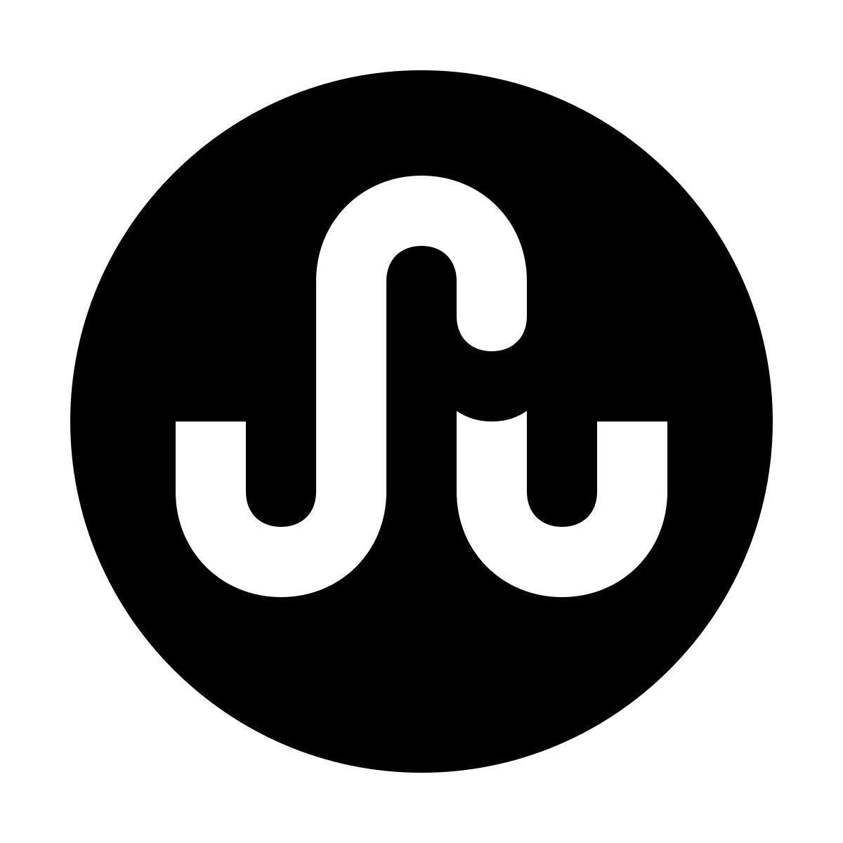 material filled style stumbleupon icon