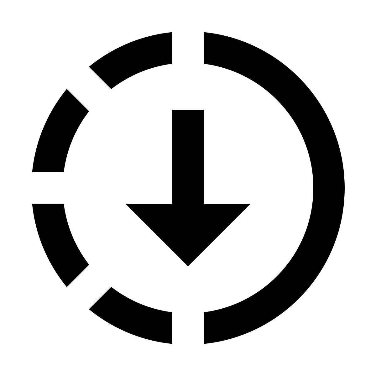 material filled style отправить прогресс icon