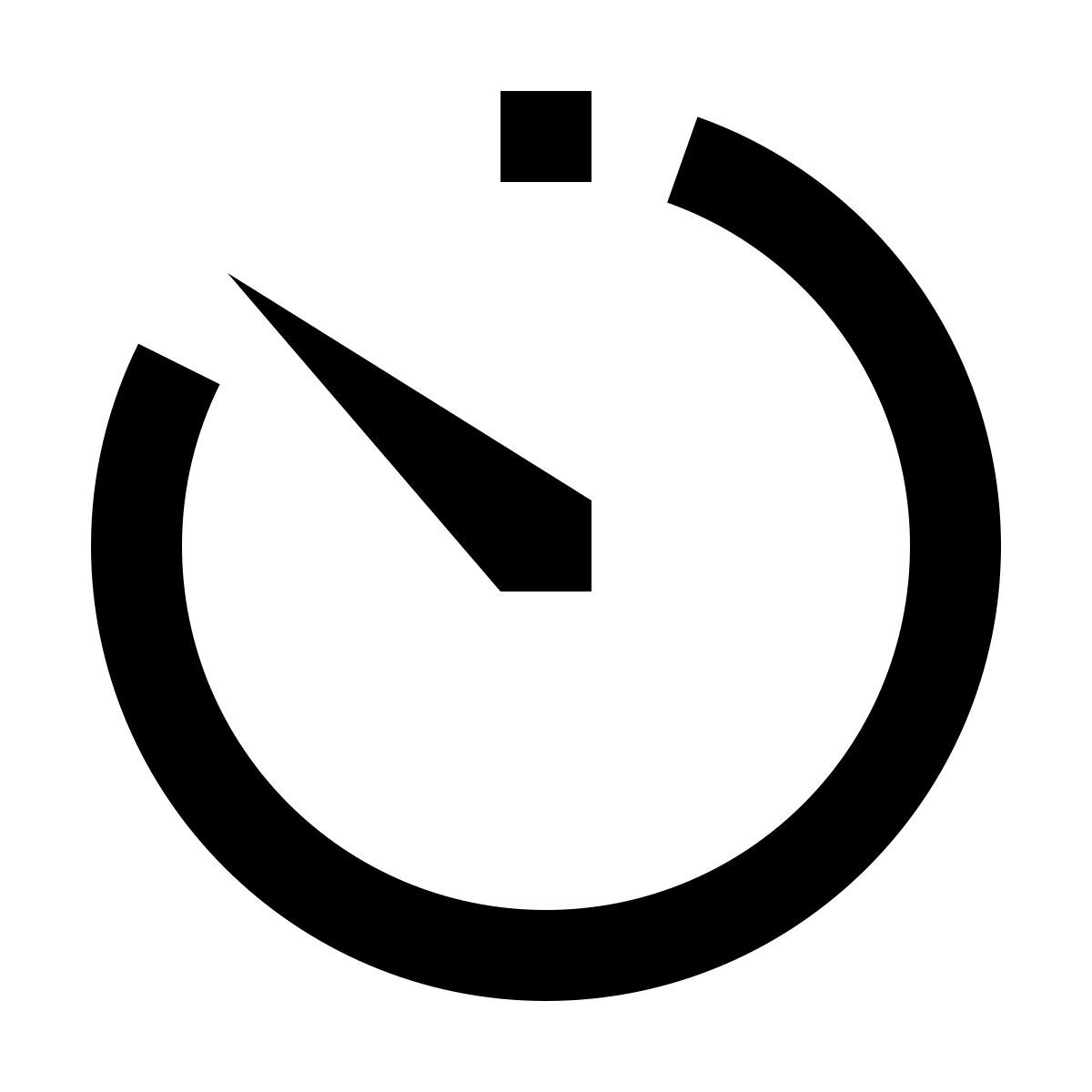 material filled style таймер icon
