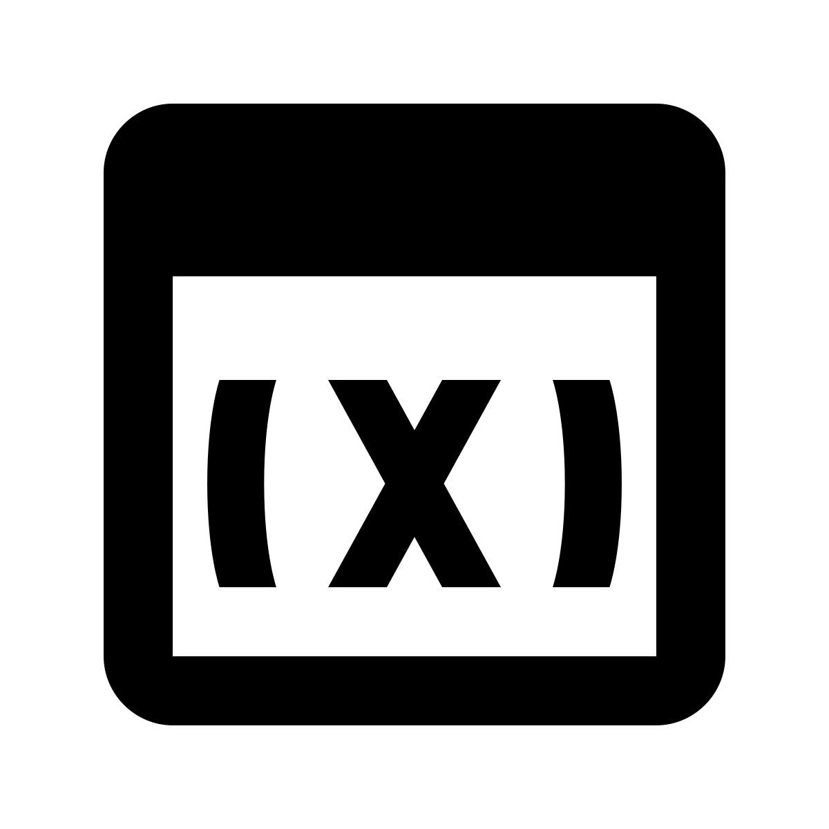material filled style переменная icon