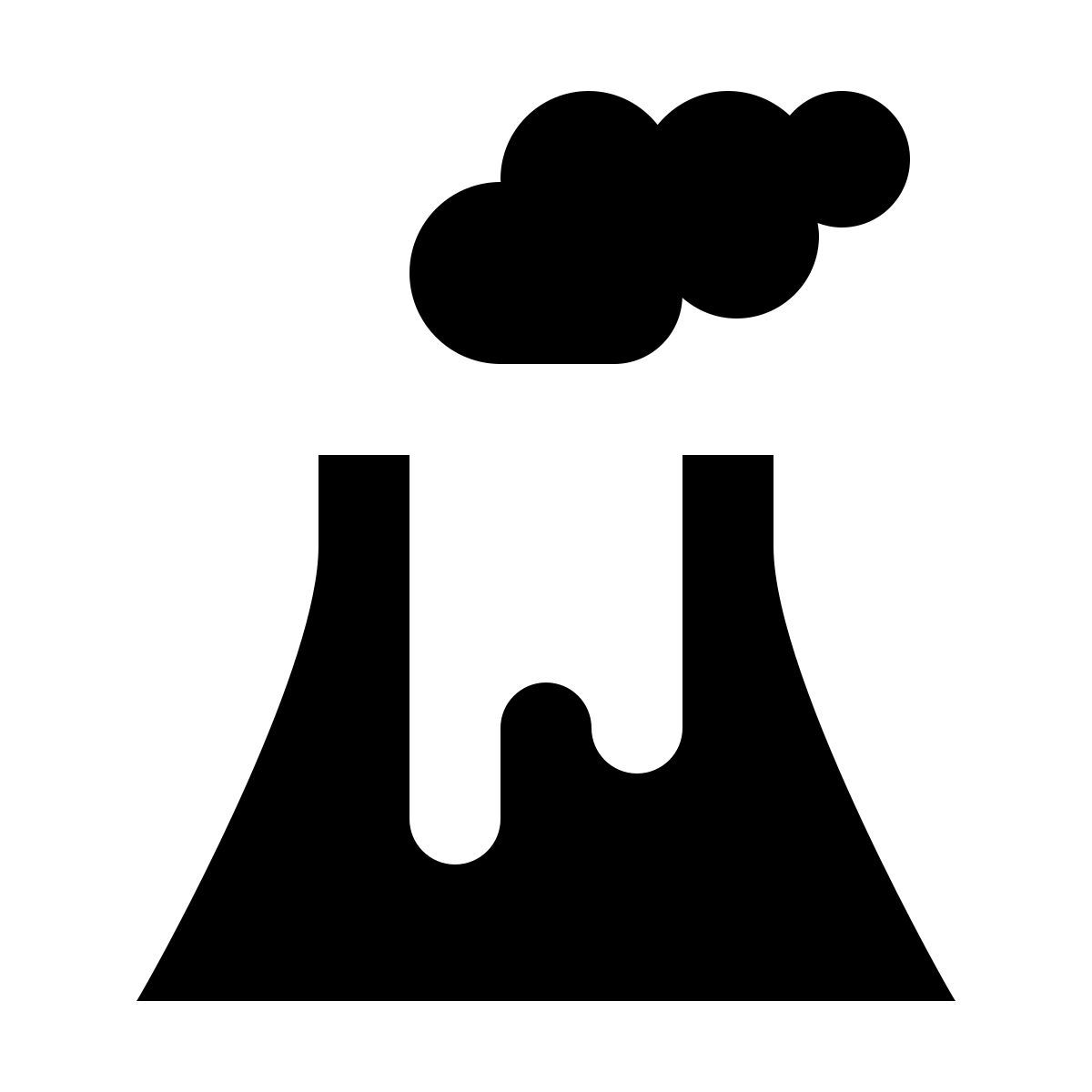 material filled style вулкан icon