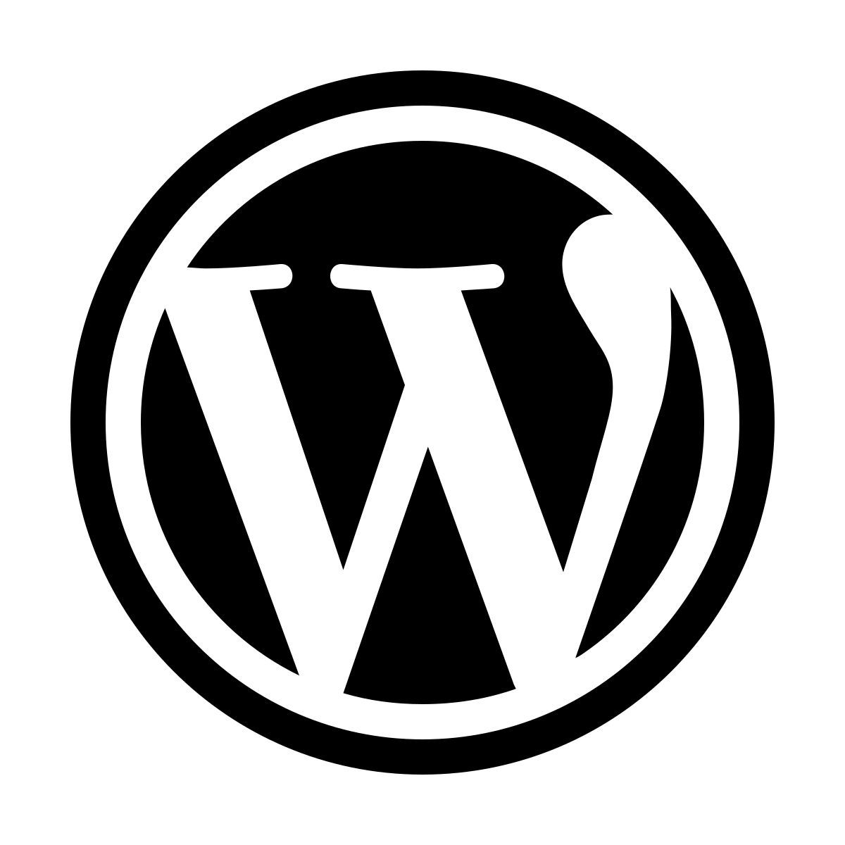 material filled style wordpress icon