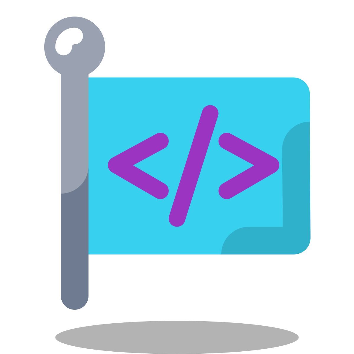 arcade style флаг программирования icon
