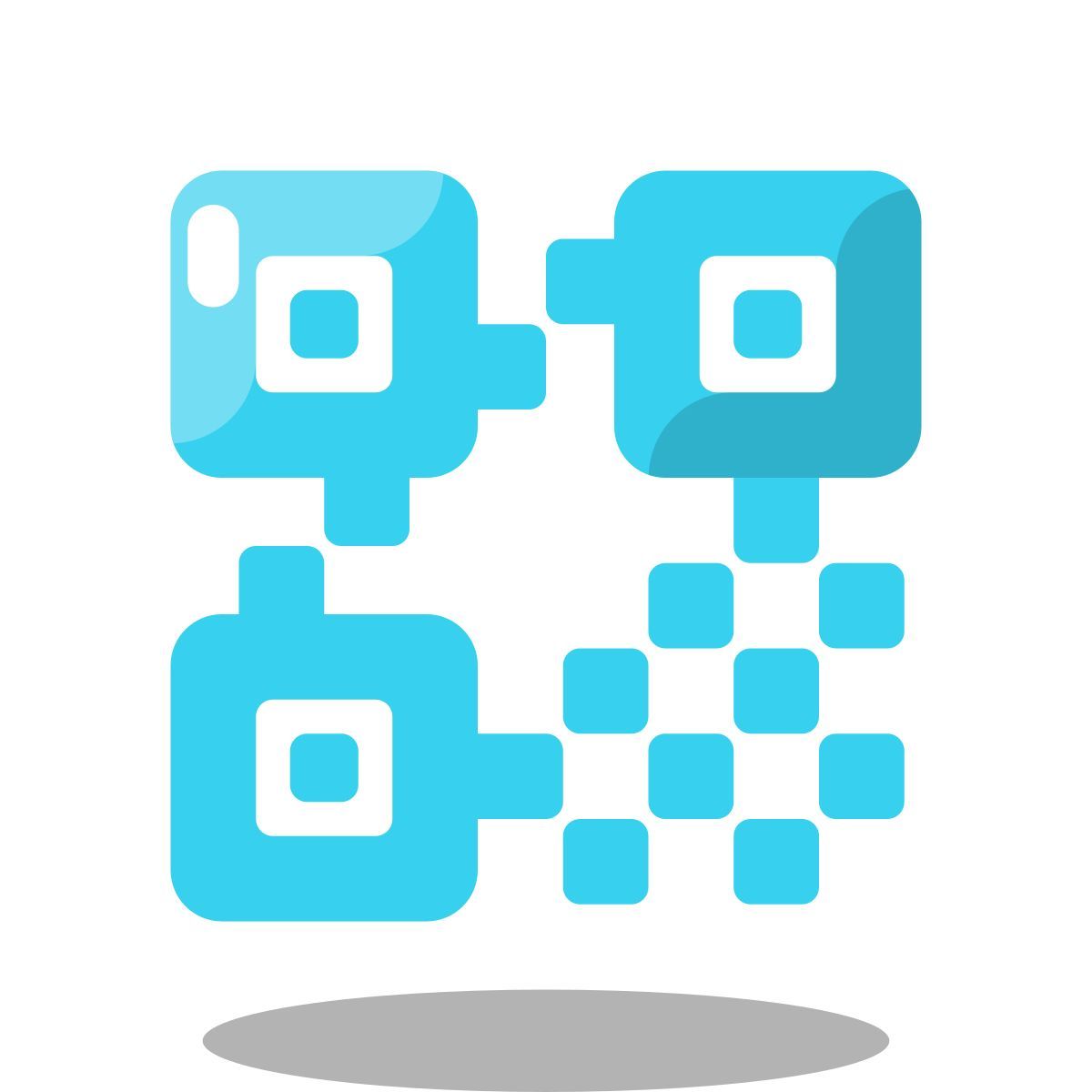 arcade style qr код icon