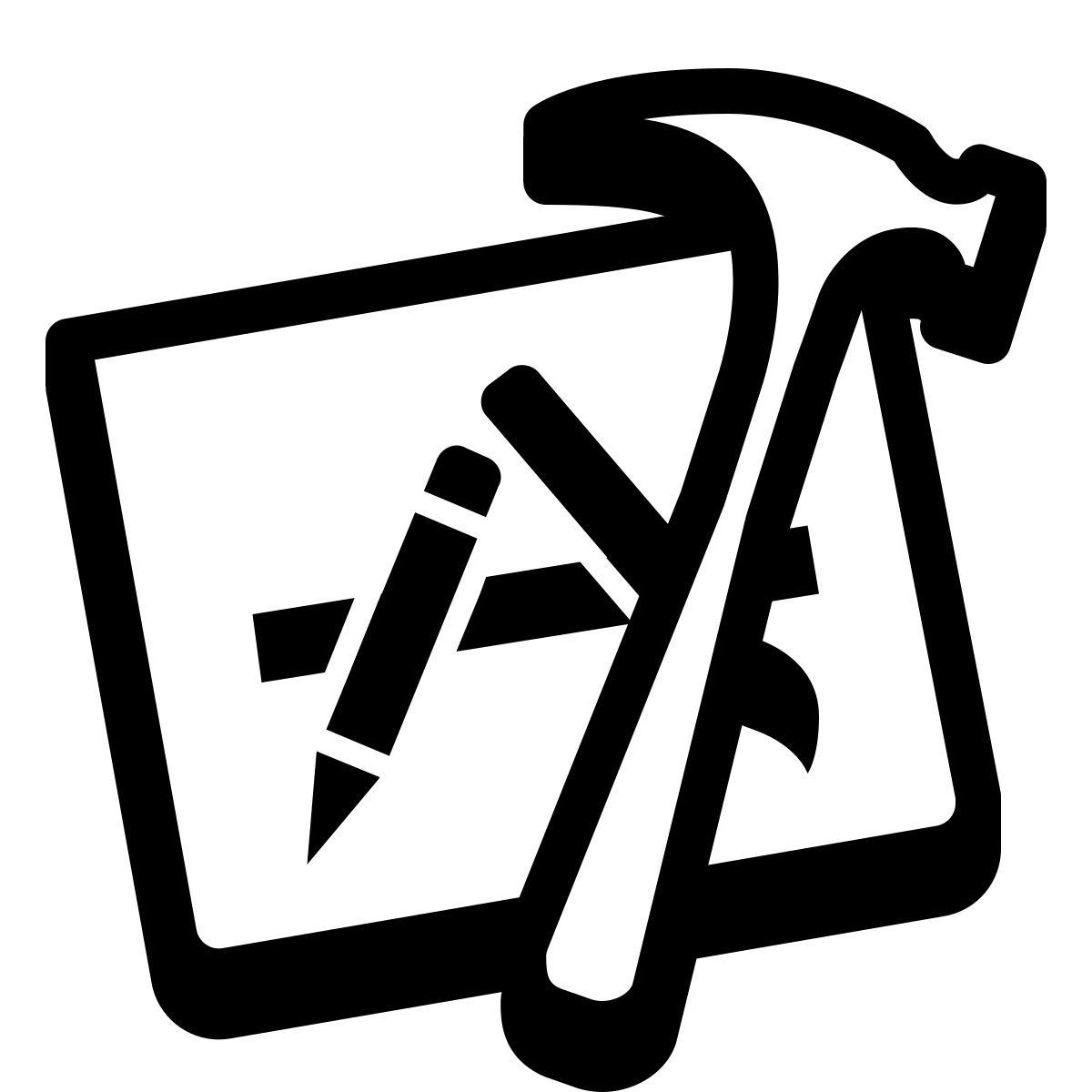 иконка xcode badges style