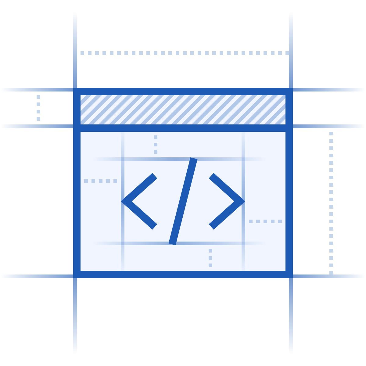 blueprint style код icon