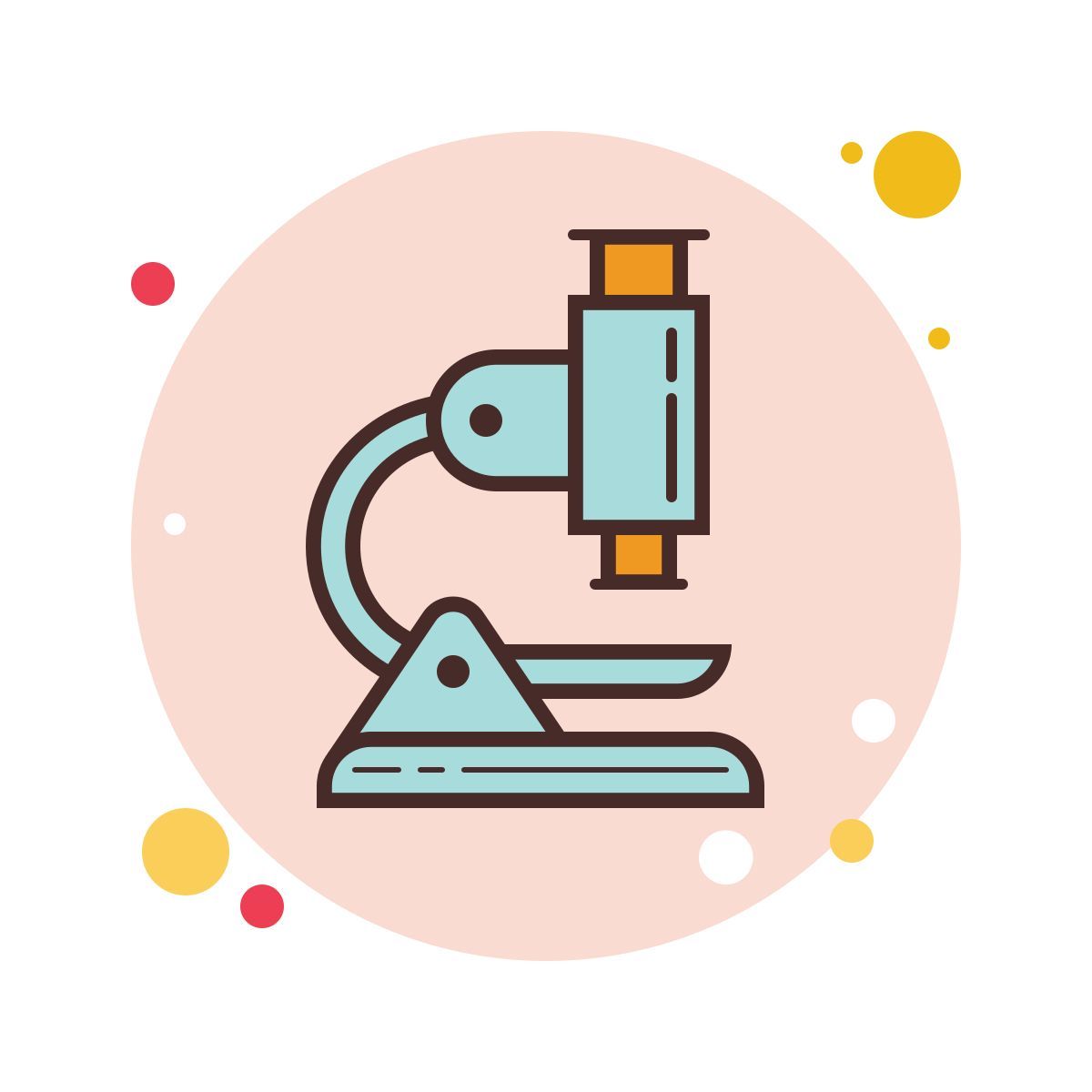 bubbles style микроскоп icon