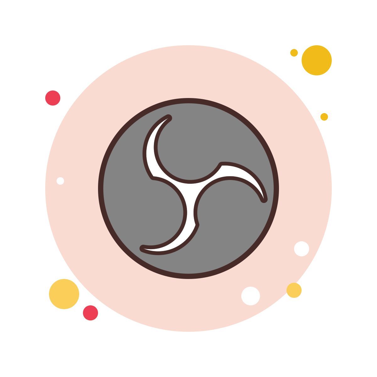 bubbles style obs studio icon