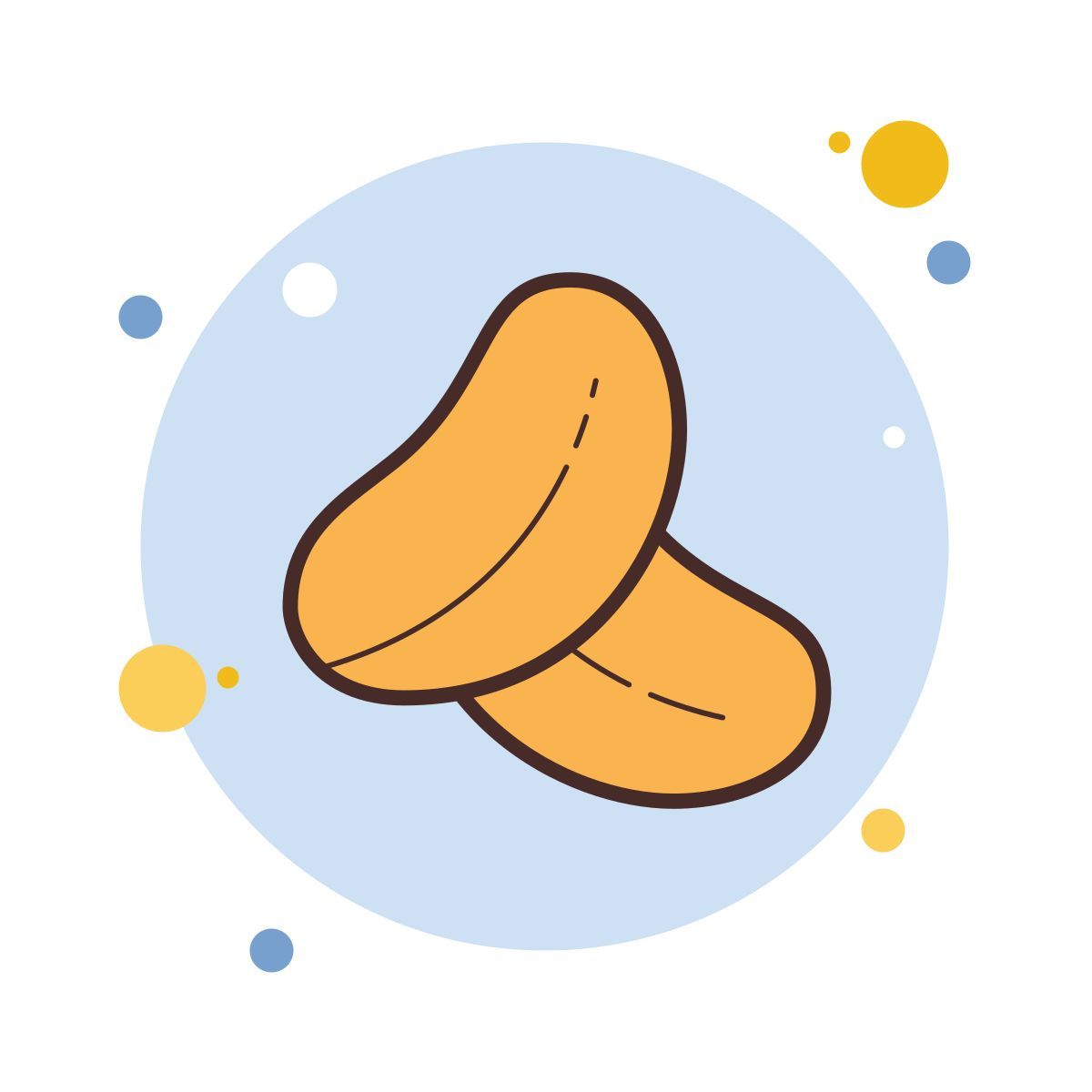 bubbles style арахис icon