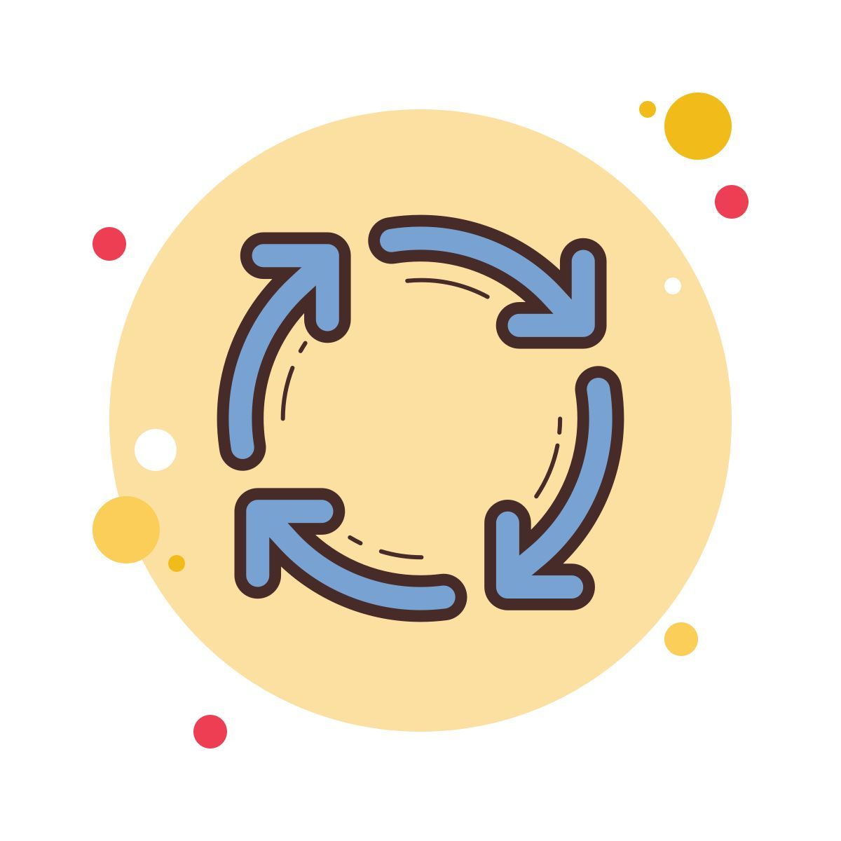 bubbles style поток icon