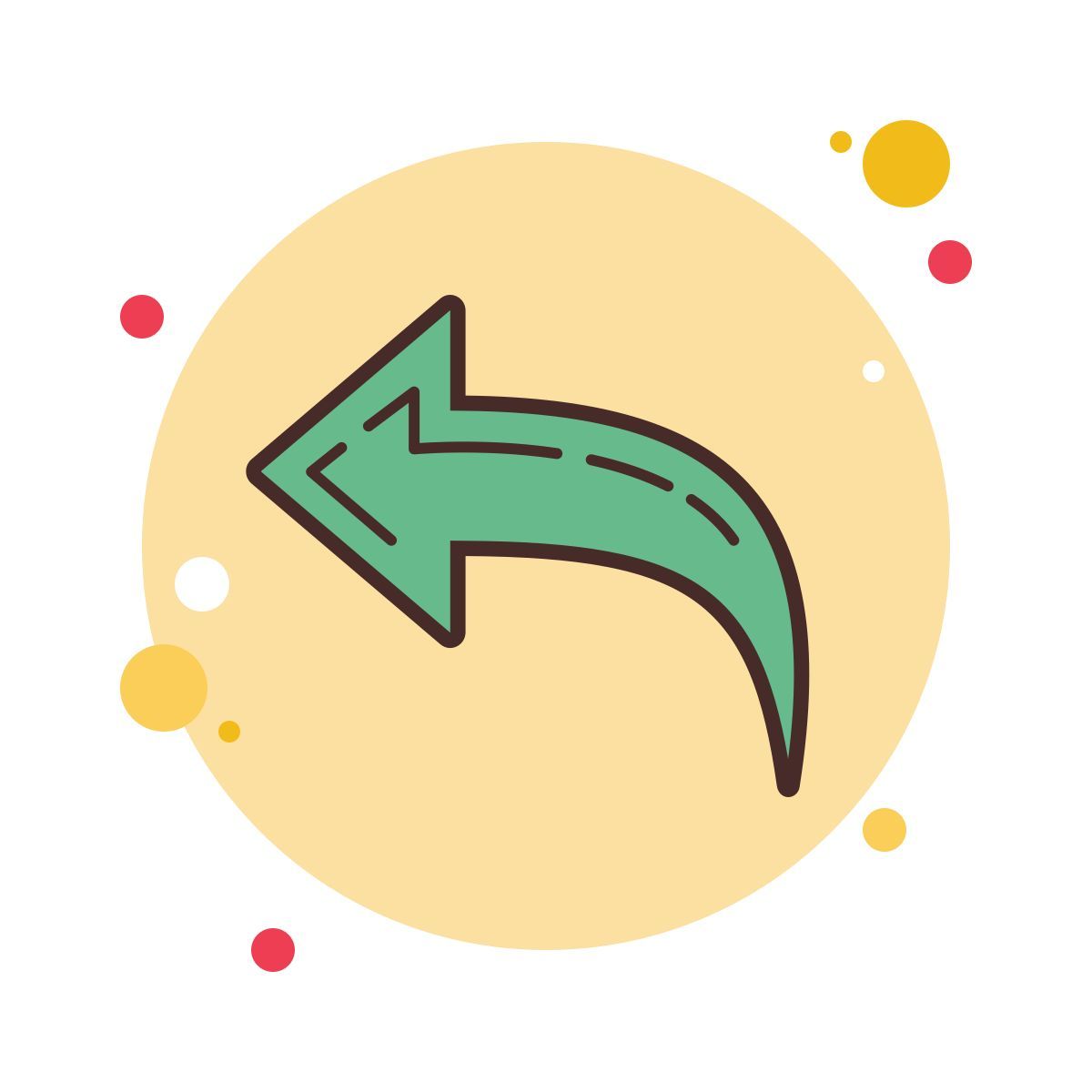 bubbles style отменить icon