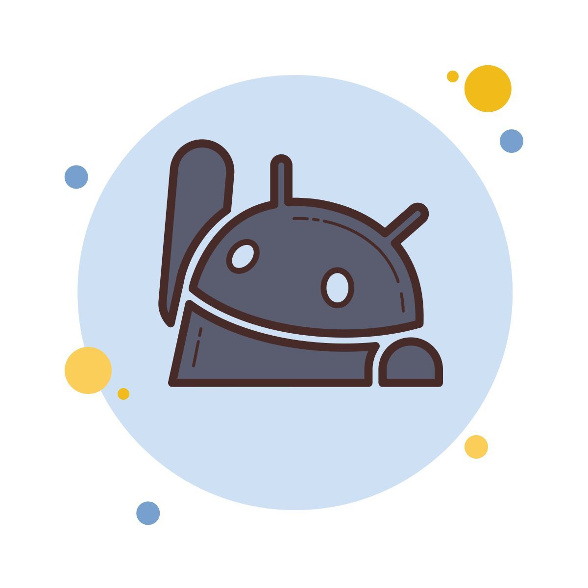 bubbles style юникодепад icon