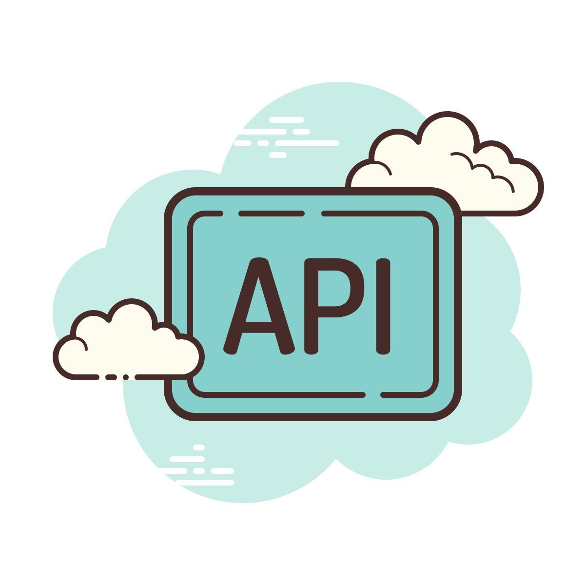 cloud style api icon