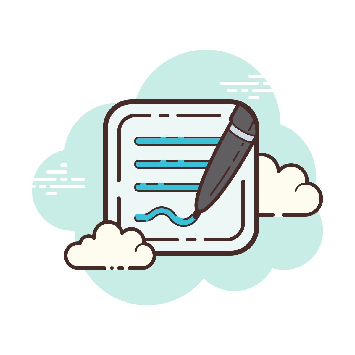 cloud style goodnotes icon